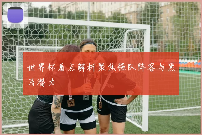世界杯看点解析聚焦强队阵容与黑马潜力